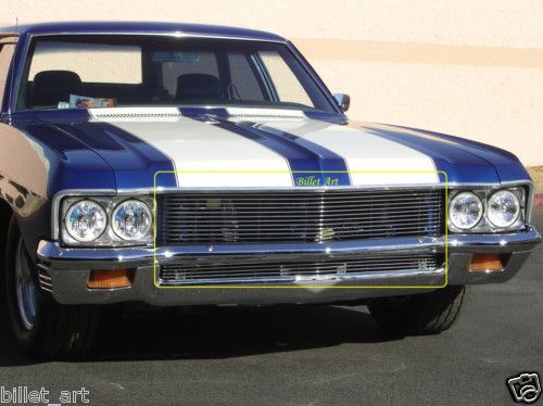 70 impala caprice custom billet grille 2 pcs upper and lower new chevrolet chevy