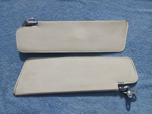 1958 chevroolet impala sun visors pair