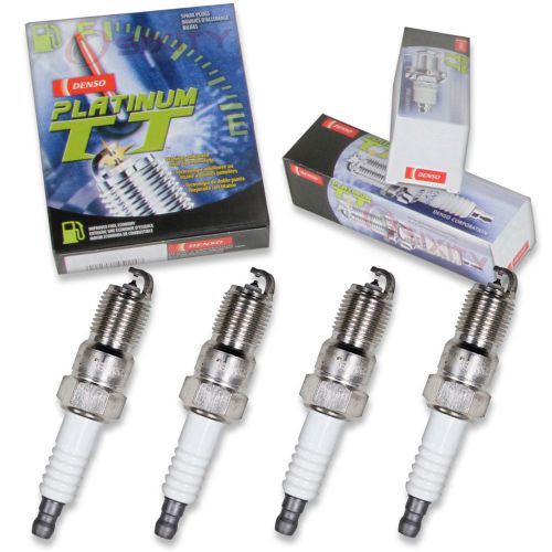 4 pcs denso platinum tt spark plugs 1987-1988 oldsmobile firenza 2.0l l4 kit im