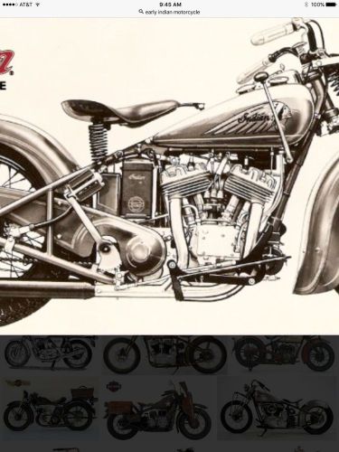 Early ~indian motorcycle harley davidson solo seat~ vintage~ rare find