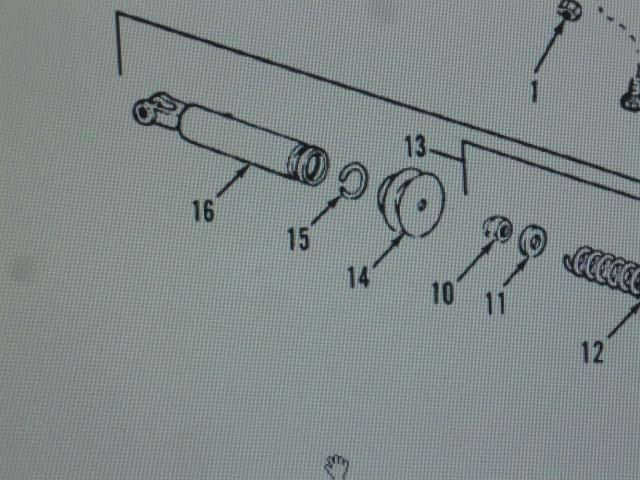 10 m35 series reverse shift rod retainer ms16625-1081