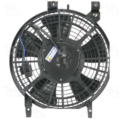 A/c condenser fan assembly 4 seasons 75276 fits 93-95 toyota corolla 1.8l-l4