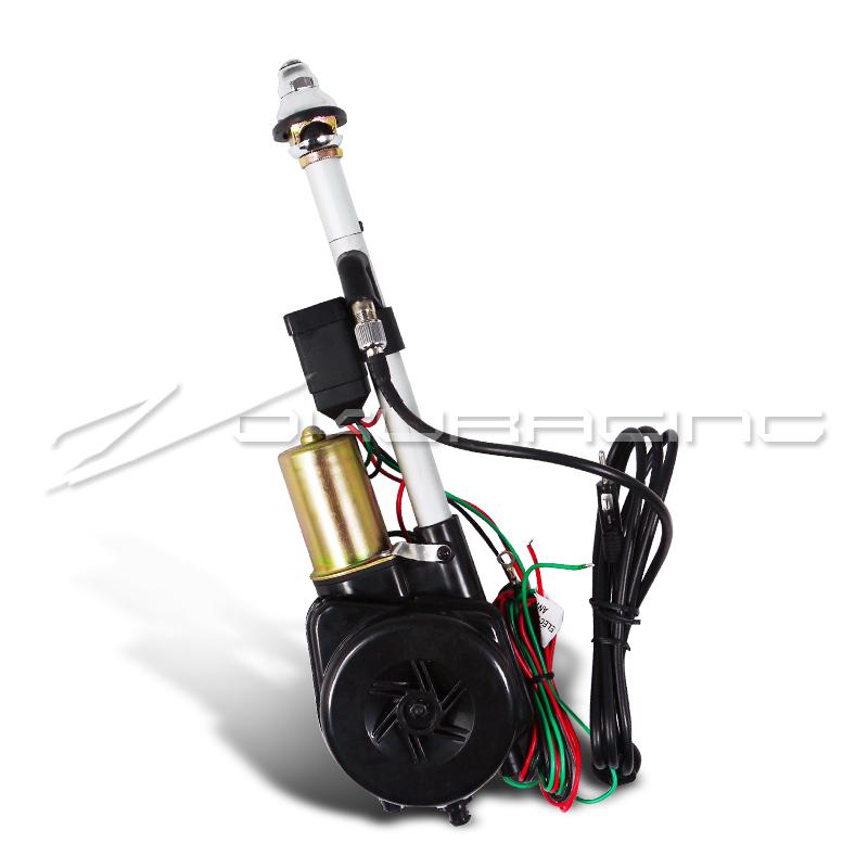 12v power am fm radio electric antenna mast replacment kit for car