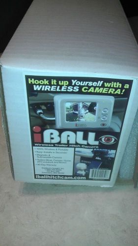 Iball wireless trailer hitch camera, used once, works great