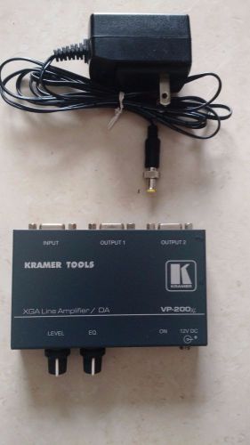 Kramer tools vp-200xl 1:2 line / distribution amplifier