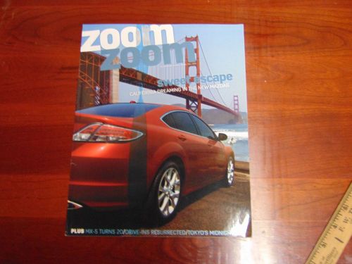 2008 mazda zoom zoom magazine catalog dealer advertising