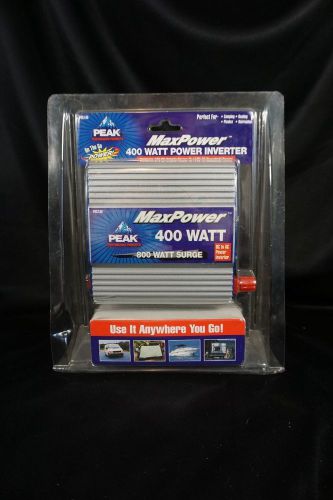 Peak maxpower 400 watt power inverter model  #pkc1au new in box