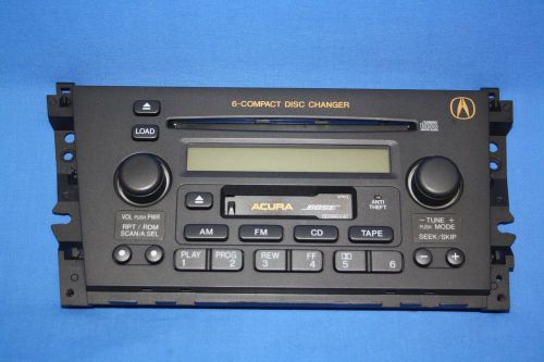 Pioneer 2001-2002 acura 6-cd cassette bose stereo fx-mg6096zh face plate only