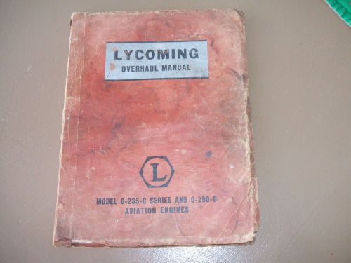 Original Lycoming Aviation Engine Overhaul Manual 0-235-C & 0-290-D & Bulletins, image 1