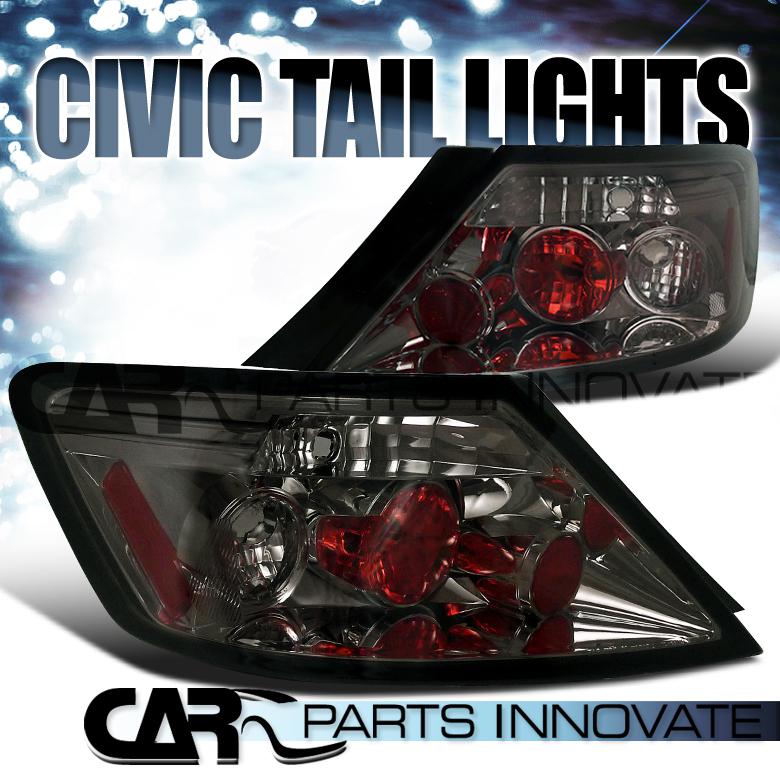 Sell HONDA 0611 CIVIC 2DR COUPE TAIL LIGHTS BRAKE REAR LAMP ALTEZZA