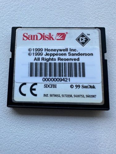 Bendix/king data card p/n 071-00163-0101 kln-94 atlantic database card