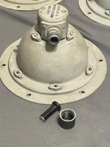 WWII nos GRIMES Aircraft Identification LIGHT ASSEMBLY AN3096 Red Amber, US $39.99, image 7