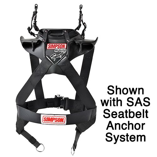 Simpson Safety Hybrid Sport Large w/ Sliding Tether Dual End, US $788.02, image 4