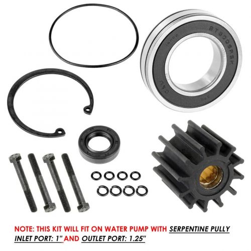 Water Pump Kit For Volvo Penta 8.1 Gi-H Gi-HF GXi-GF OSi GXi-G 3812519 21212799, US $62.99, image 2