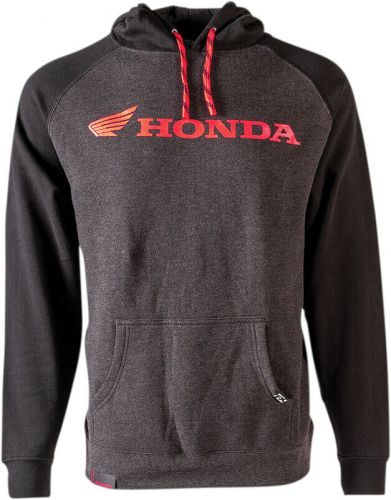 Factory effex honda landscape pullover hoodie black/charcoal