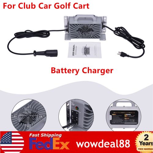 For Club Car Golf Cart Battery Charger 48Volt 15 Amp Round & Indicator Light US, US $150.02, image 13
