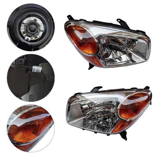 Pair Headlights Set For 2004-2005 Toyota RAV4 Left and Right Front Halogen Light, US $136.00, image 19
