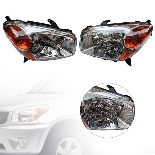 Pair Headlights Set For 2004-2005 Toyota RAV4 Left and Right Front Halogen Light, US $136.00, image 22