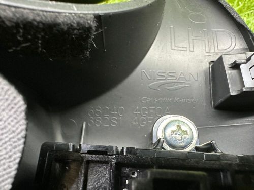 2014-2020 infiniti q60 steering column &amp; cluster cover panel oem 68240-4gf0a