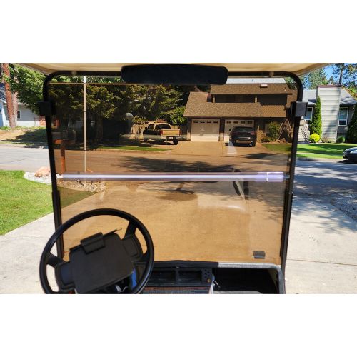 For E-Z-GO Marathon Gas/Electric 86-94 New Tinted Golf Cart Folding Windshield, US $121.11, image 4