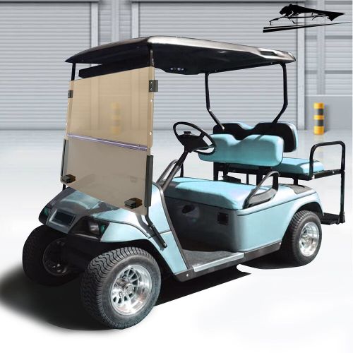 For E-Z-GO Marathon Gas/Electric 86-94 New Tinted Golf Cart Folding Windshield, US $121.11, image 17