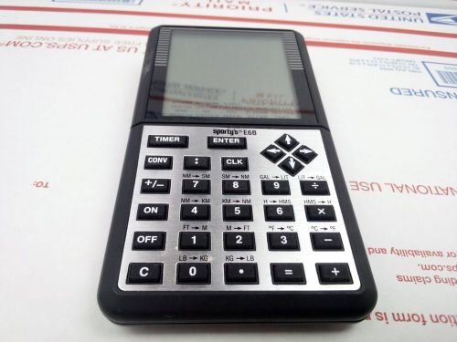 Sporty's e6b electronic flight computer calculator please read