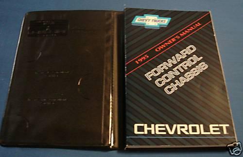 1995 chevy truck forward control chassis owner's manual