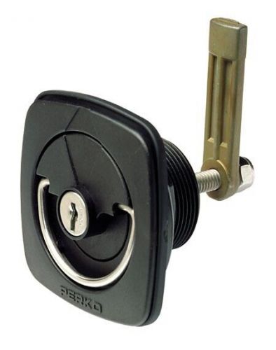 Perko black flush lock #1081dp1blk