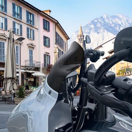 9" wave windshield windscreen for harley touring electra street glide 2014-2021