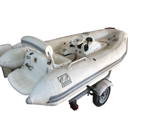 Zodiac Inflatable RIB ProJet 350, 2002, 82hp Yamaha Jet Inboard with trailer, US $1,600.00, image 23