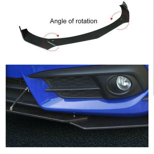 Universal Front Bumper Lip Body Kit Spoiler For Honda Civic BMW Benz Mazda GMC, US $45.28, image 5