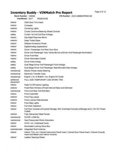 Seat Belt Front Bucket Passenger Retractor Fits 17-20 RENEGADE 10287018, US $95.00, image 7