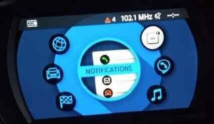 65508803370 multifunction display / 8803370 / 7128921 for mini mini 5 trg. f55-