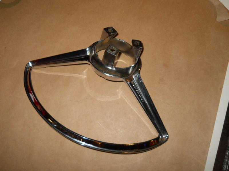 Sell 1968 JEEP WAGONEER GLADIATOR J10 CHROME HORN RING NOS LCPT930370