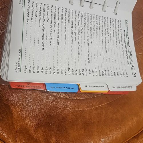 Gulfstream G550 Quick Reference Handbook, US $100.00, image 3