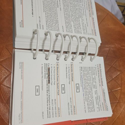 Gulfstream G550 Quick Reference Handbook, US $100.00, image 4