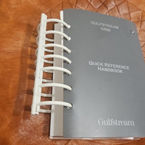 Gulfstream G550 Quick Reference Handbook, US $100.00, image 8