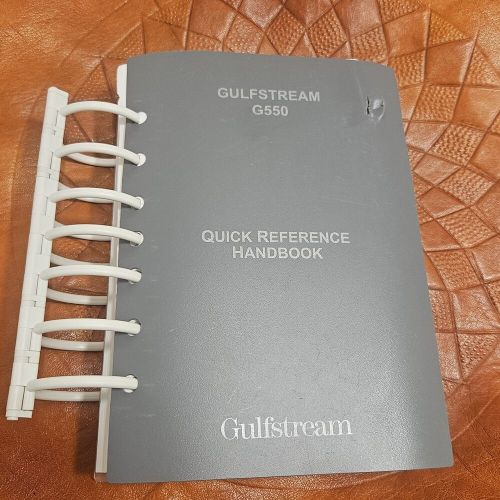 Gulfstream G550 Quick Reference Handbook, US $100.00, image 11