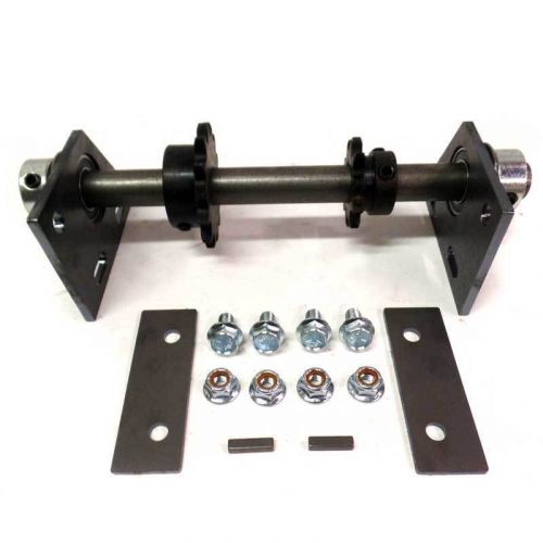 Adjustable 5/8" weld on 14" jackshaft kit #40/41/420 chain ombajspkit5841-14
