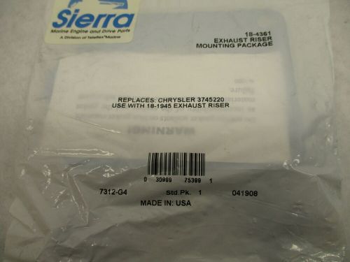 18-4361 Exhaust Riser Mounting Package For Chrysler Inboard 3745220, US $12.49, image 2