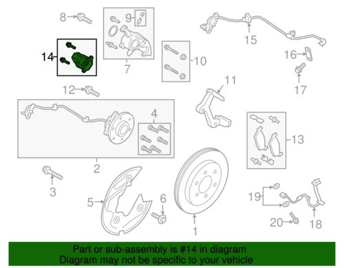 Genuine Ford Parking Brake Actuator JL3Z-2B712-C, US $140.97, image 7