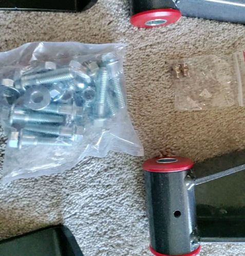 For ford f150&amp;f100 1973-1996 4&#034; drop kit rear leveling lowering shackles hangers