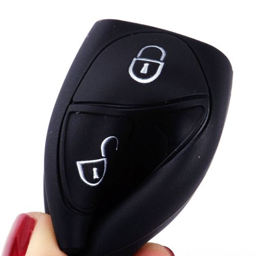 3Button Silicone Key Fob Cover fit for Mercedes Benz CL55 Remote Case Holder # (, US $7.72, image 3