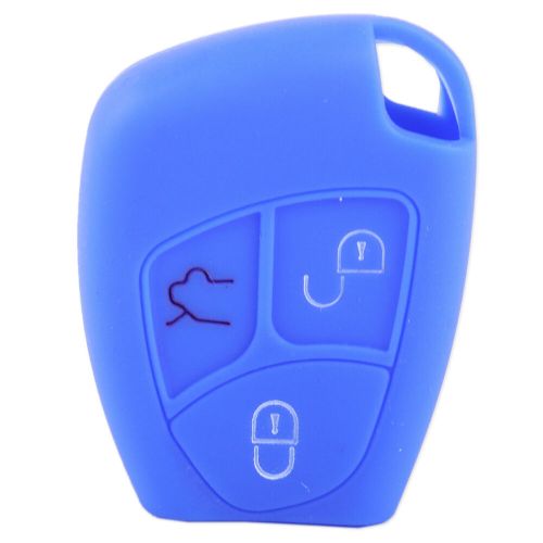 3Button Silicone Key Fob Cover fit for Mercedes Benz CL55 Remote Case Holder # (, US $7.72, image 7