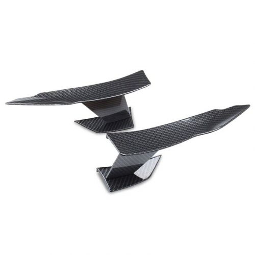 Universal Carbon Fiber Look Car Front Bumper Lip Splitter Fins Body Canards4748, C $22.94, image 2
