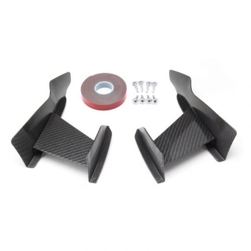 Universal Carbon Fiber Look Car Front Bumper Lip Splitter Fins Body Canards4748, C $22.94, image 7