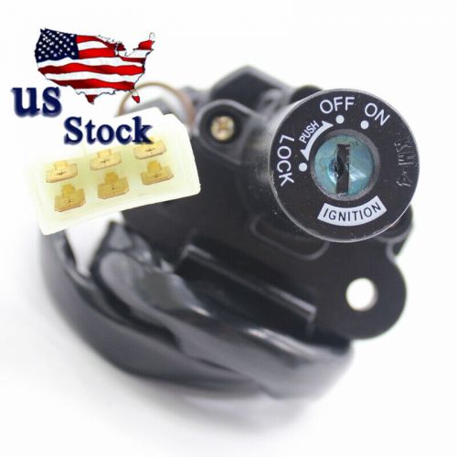 US Steering Ignition Switch Lock Key For Kawasaki EX250F2 Ninja 250R 1988-1990, US $31.10, image 4