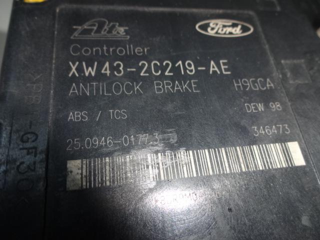 2000 Jaguar S Type ABS BRAKE PUMP MODULE YW43-2C219-AE, US $75.00, image 2