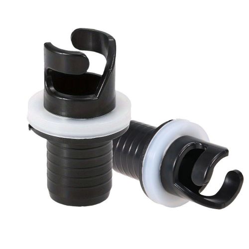 ISURE MARINE 2Pcs Inflatable Kayak Boat Plastic Air Valve Adapter H-R Hose, US $15.88, image 3