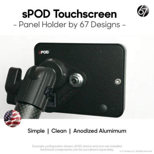 67 Designs sPOD Touchscreen Holder 20mm ball 67d - Black - NEW, US $19.95, image 6